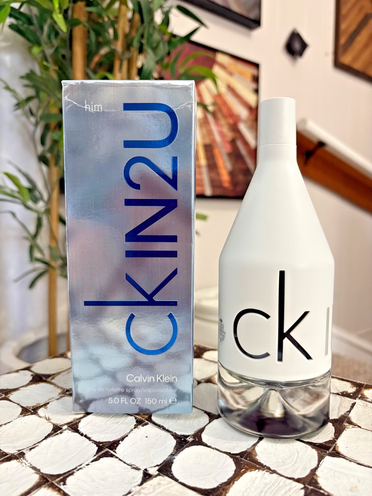 Open Box Sale - Calvin Klein Ck-in-2-u (MEN)/EDT Spray/5.0 oz (150ml)