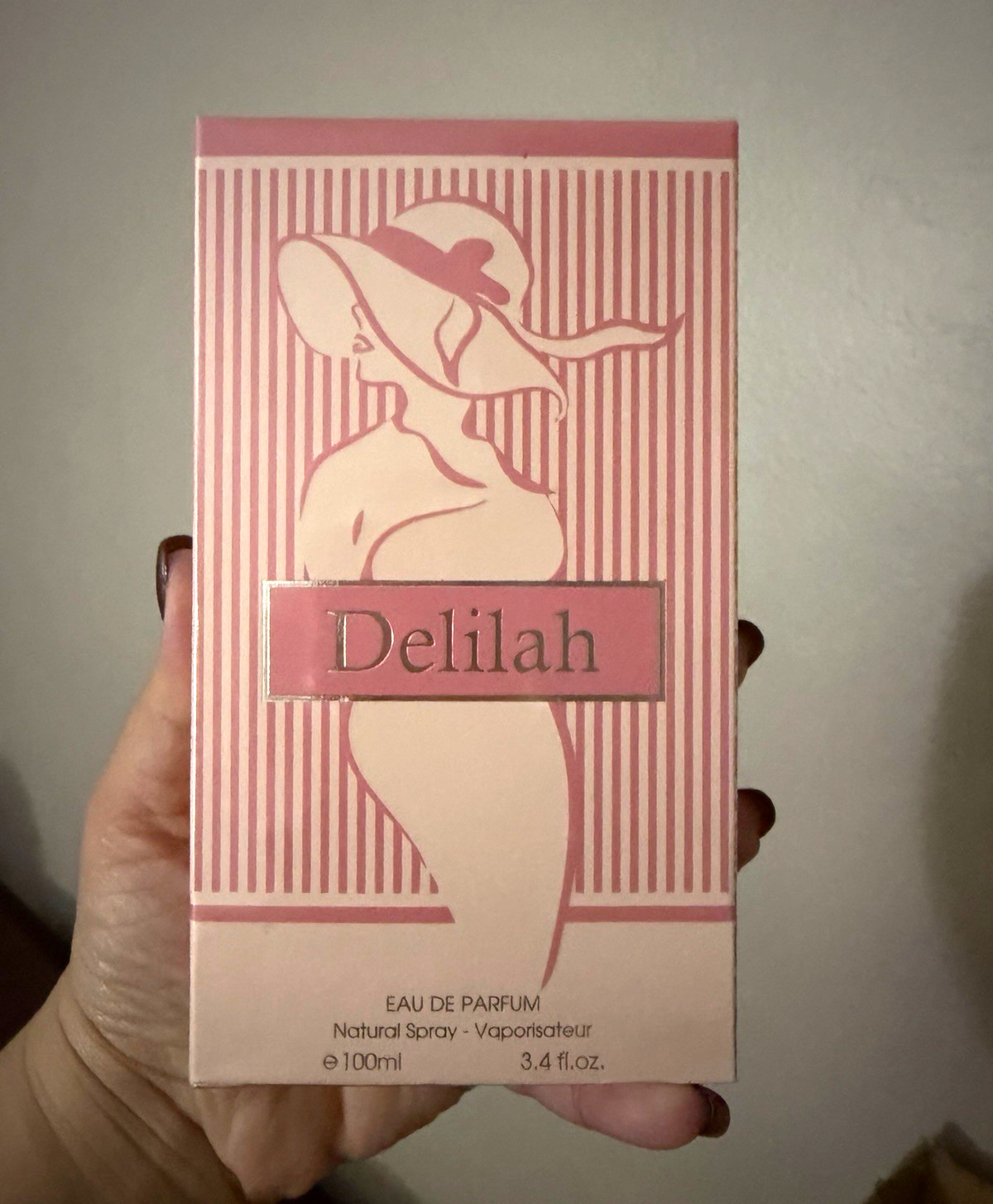 Fragrance Couture Delilah Eau de Parfum Spray, Regular Size 3.4 fl oz