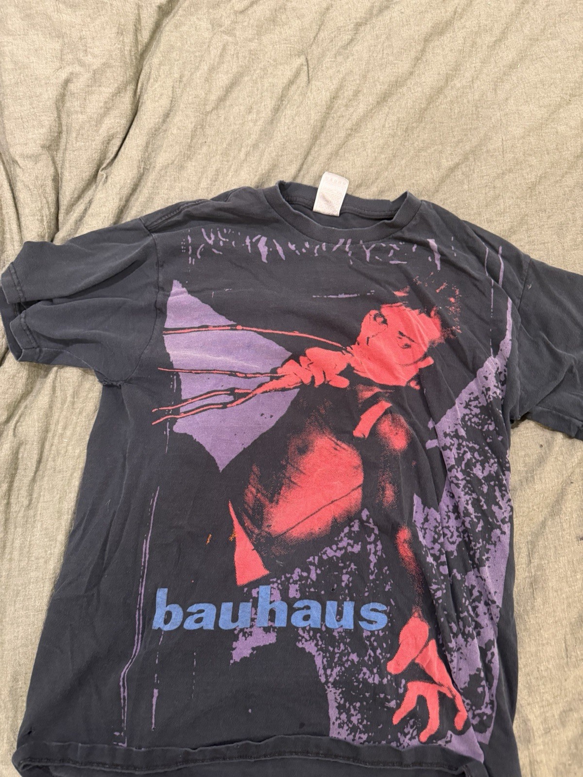 Vintage 90s 2000’s Bauhaus OVP Peter Murphy Graphic T-shirt Size large