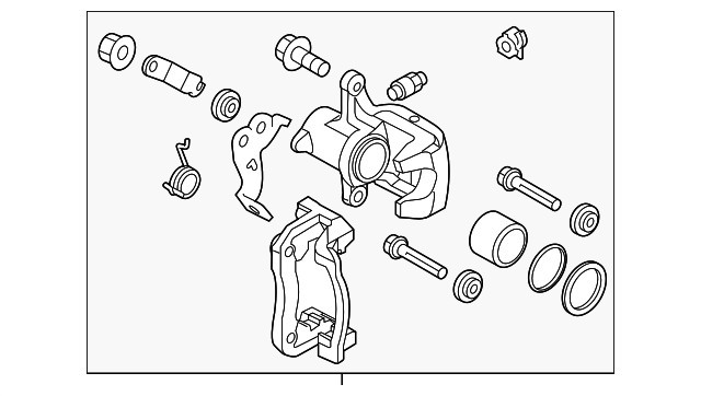 Genuine Kia 2023-2024 Soul Caliper 58311-AAA40