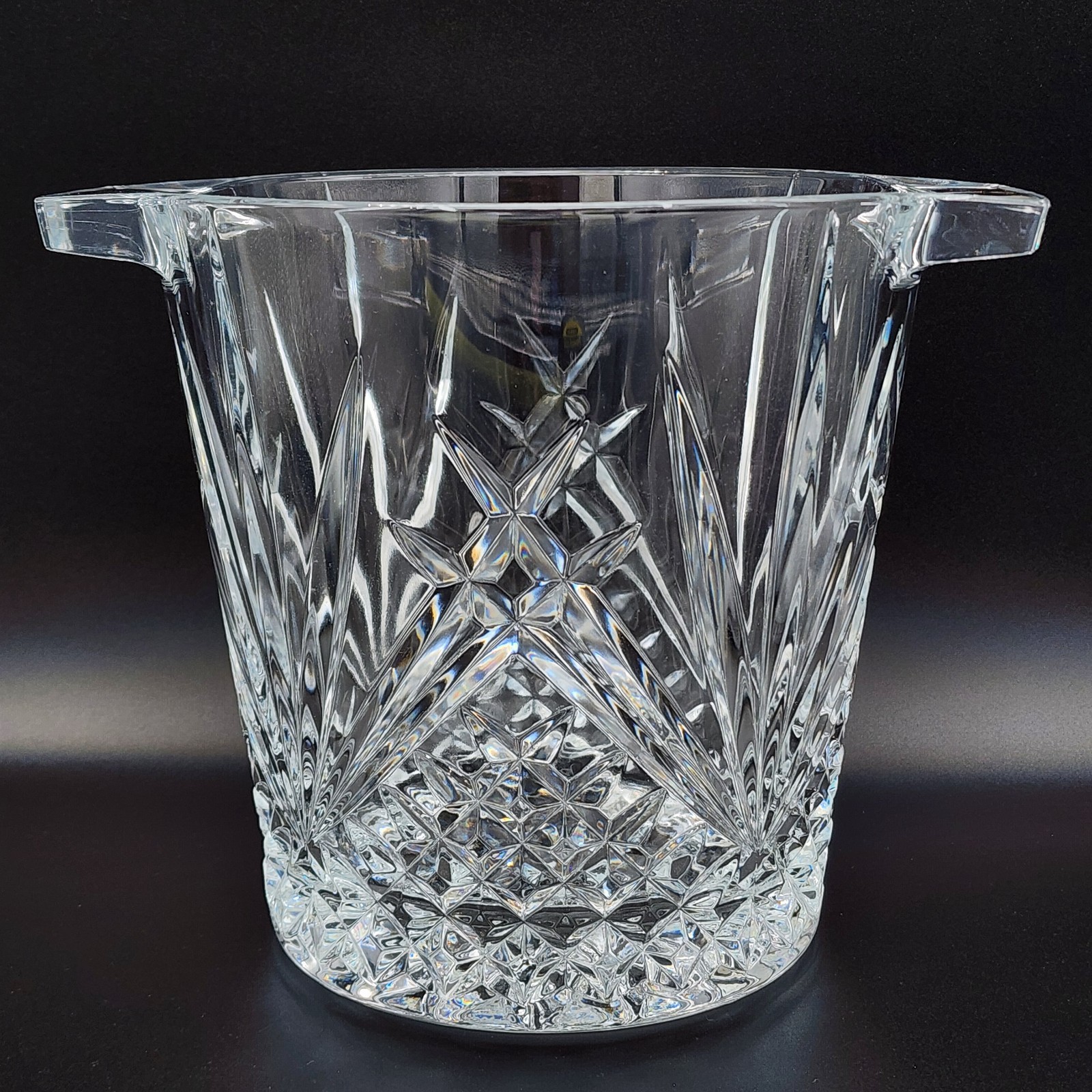 JG Durand Crystal Champagne Ice Bucket Villemont  8\