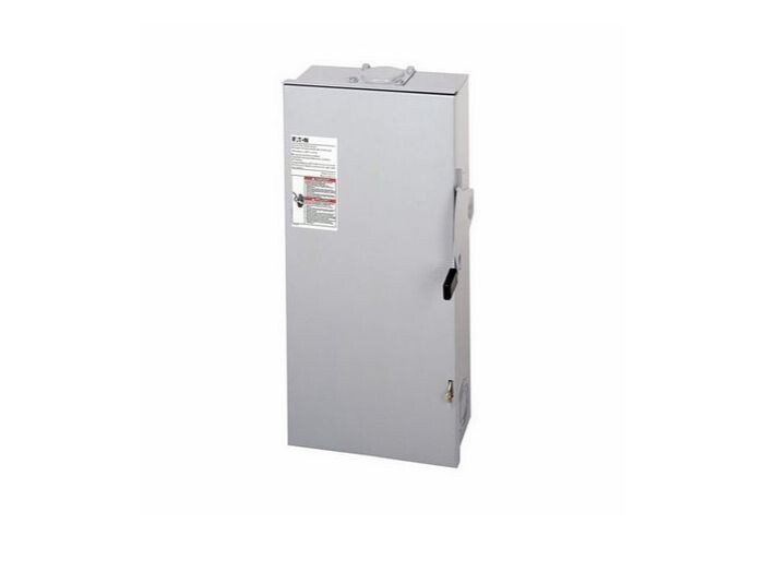 DG223URB Eaton Cutler Hammer 2P 100 amp 240V Non Fused 3R Outdoor Disconnect DG223URB Eaton Cutler Hammer 2P 100 amp 240V Non Fused 3R Outdoor Disconnect
