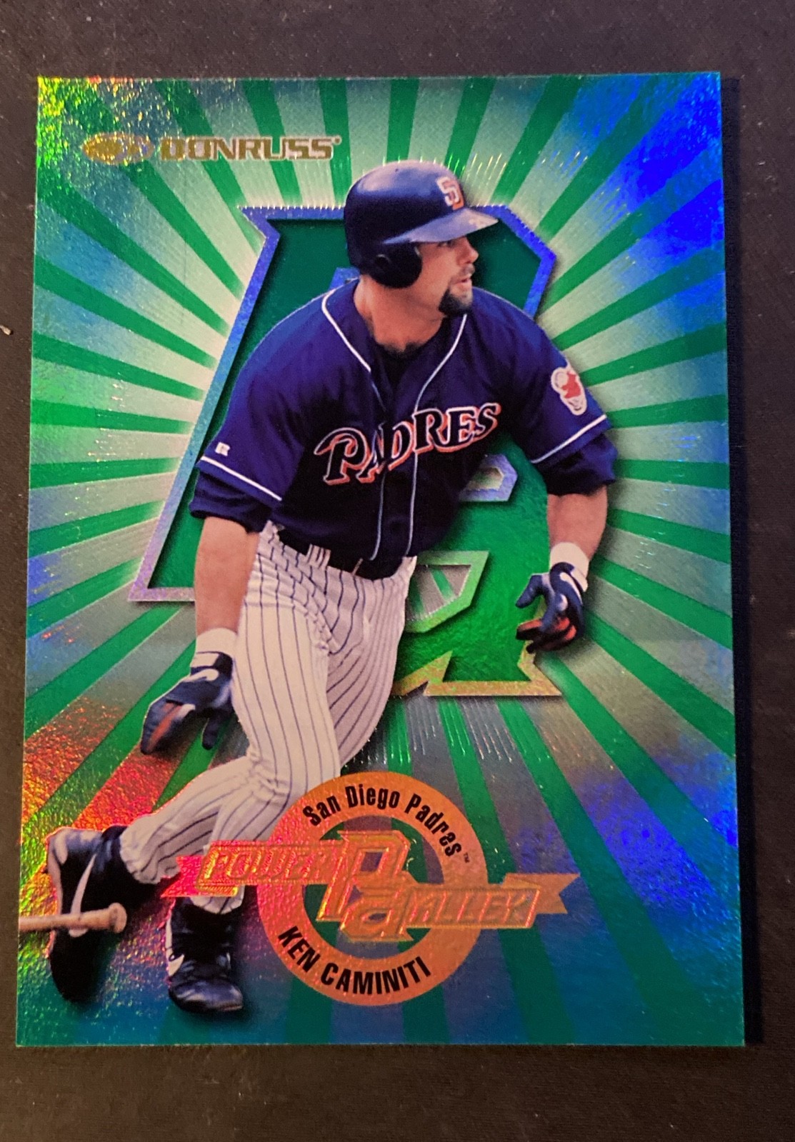 1997 Donruss - Power Alley Green Ken Caminiti #12 /3750