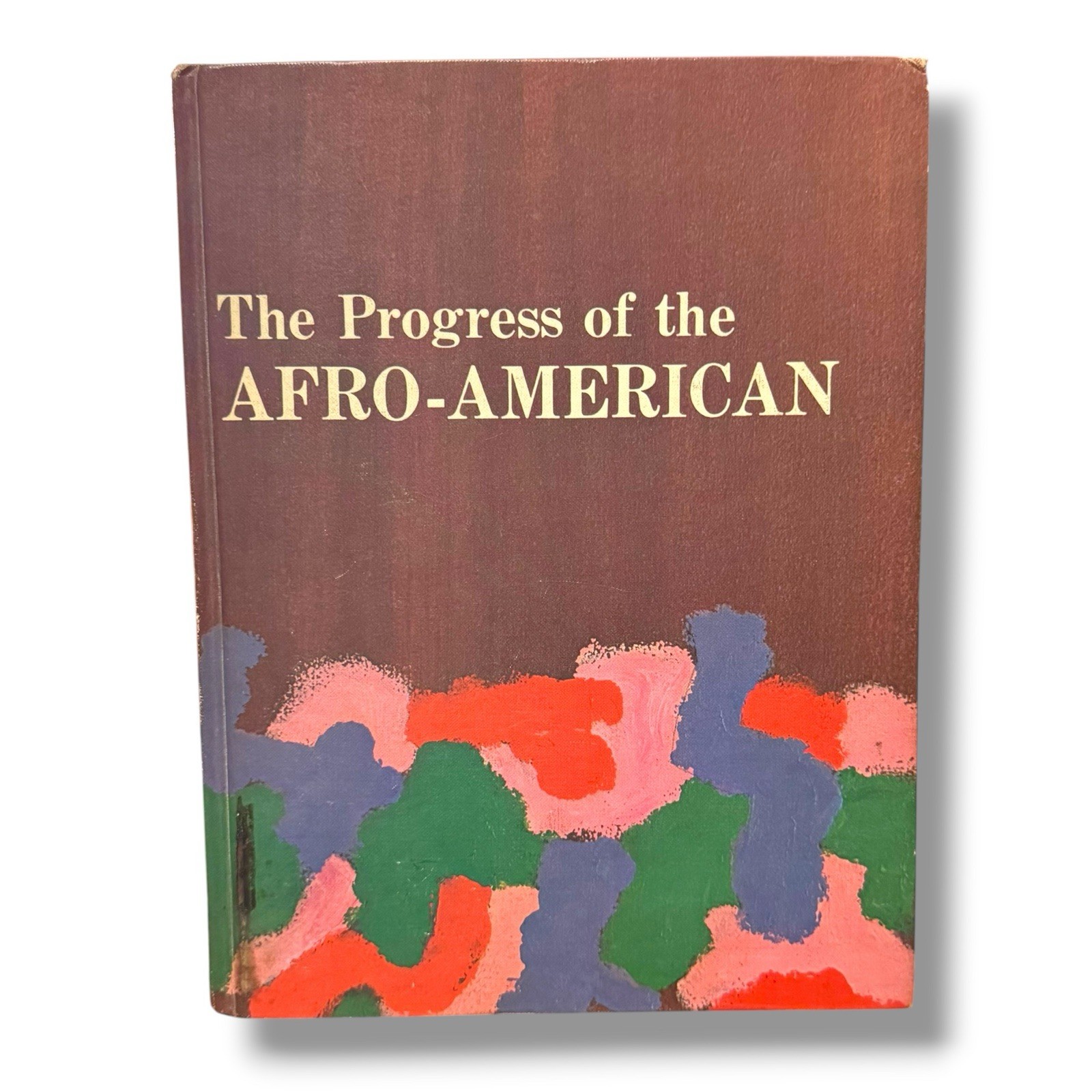 The Progress of the Afro-American 1969 HC Textbook Black History VTG Education