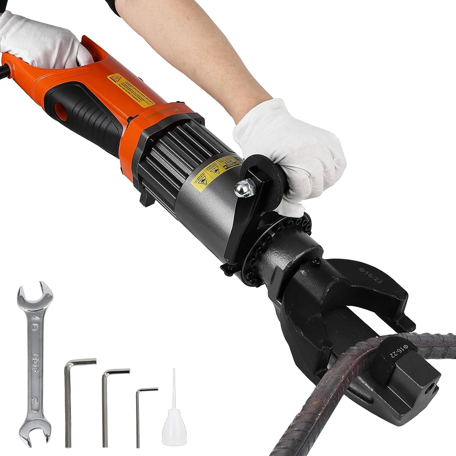 1200W Electric Rebar Bender Hydraulic Rebar Bender up to 7/8 in #7 22 mm Rebar