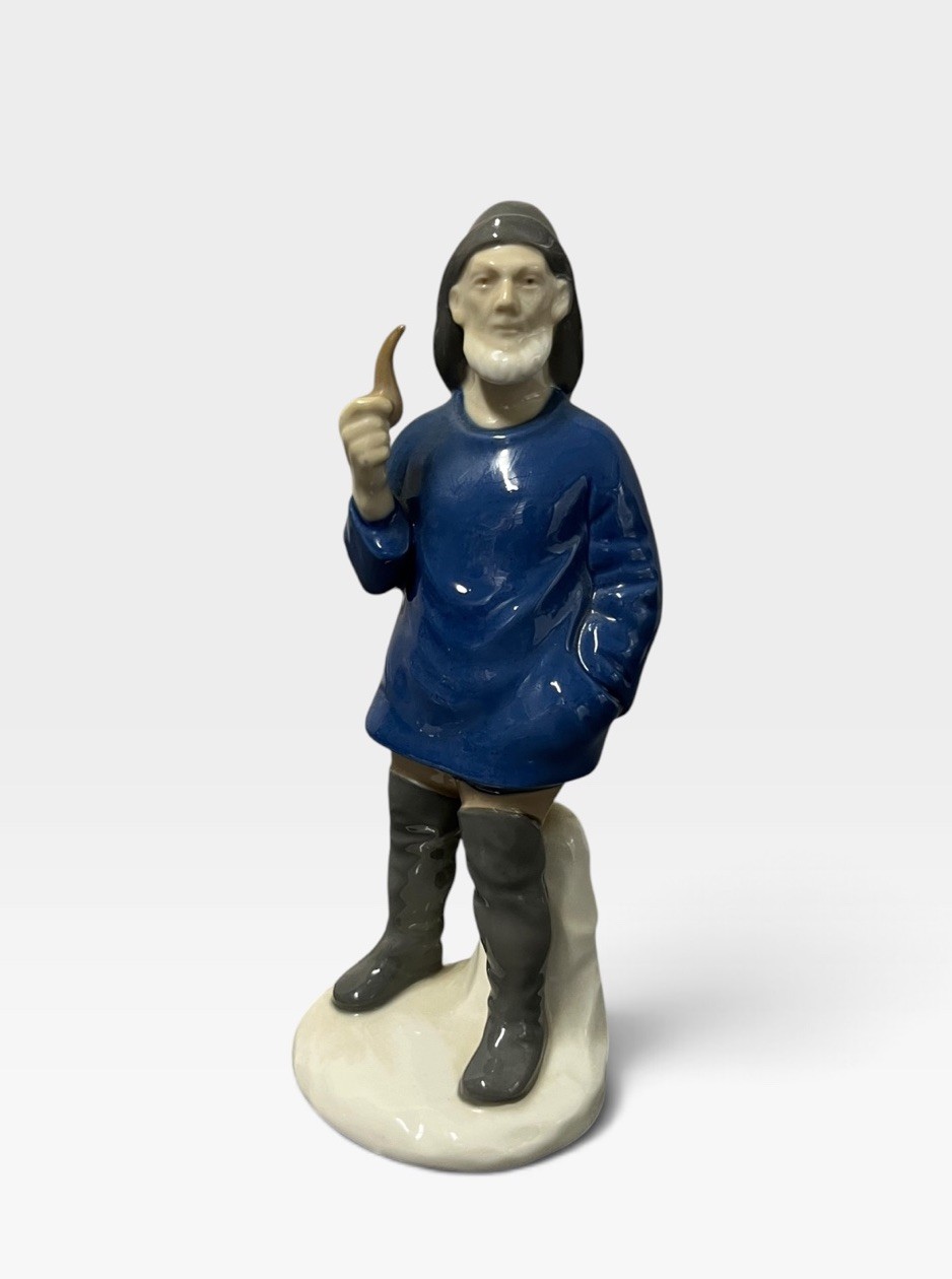 Vintage Sea Captain Carl Schneider Erben Porcelain Scissor Mark 1859 Nautical Vintage Sea Captain Carl Schneider Erben Porcelain Scissor Mark 1859 Nautical