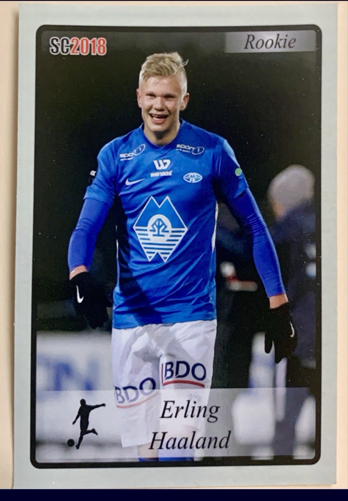 2017/18 SC2018 ERLING HAALAND Rookie RC #255 Dortmund Man City