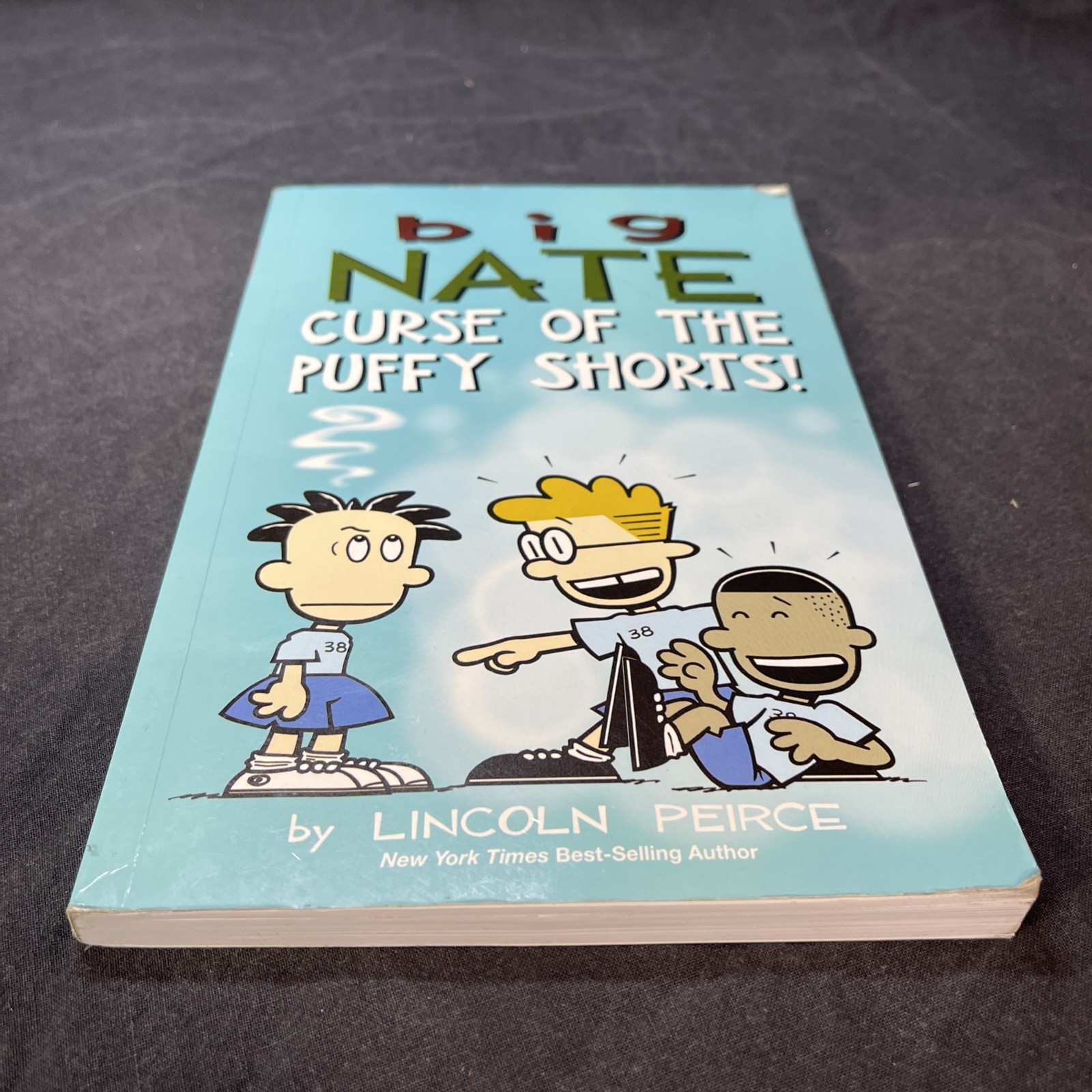 Big Nate: Curse of the Puffy Shorts by Lincoln Peirce Paperback Book Big Nate: Curse of the Puffy Shorts by Lincoln Peirce Paperback Book