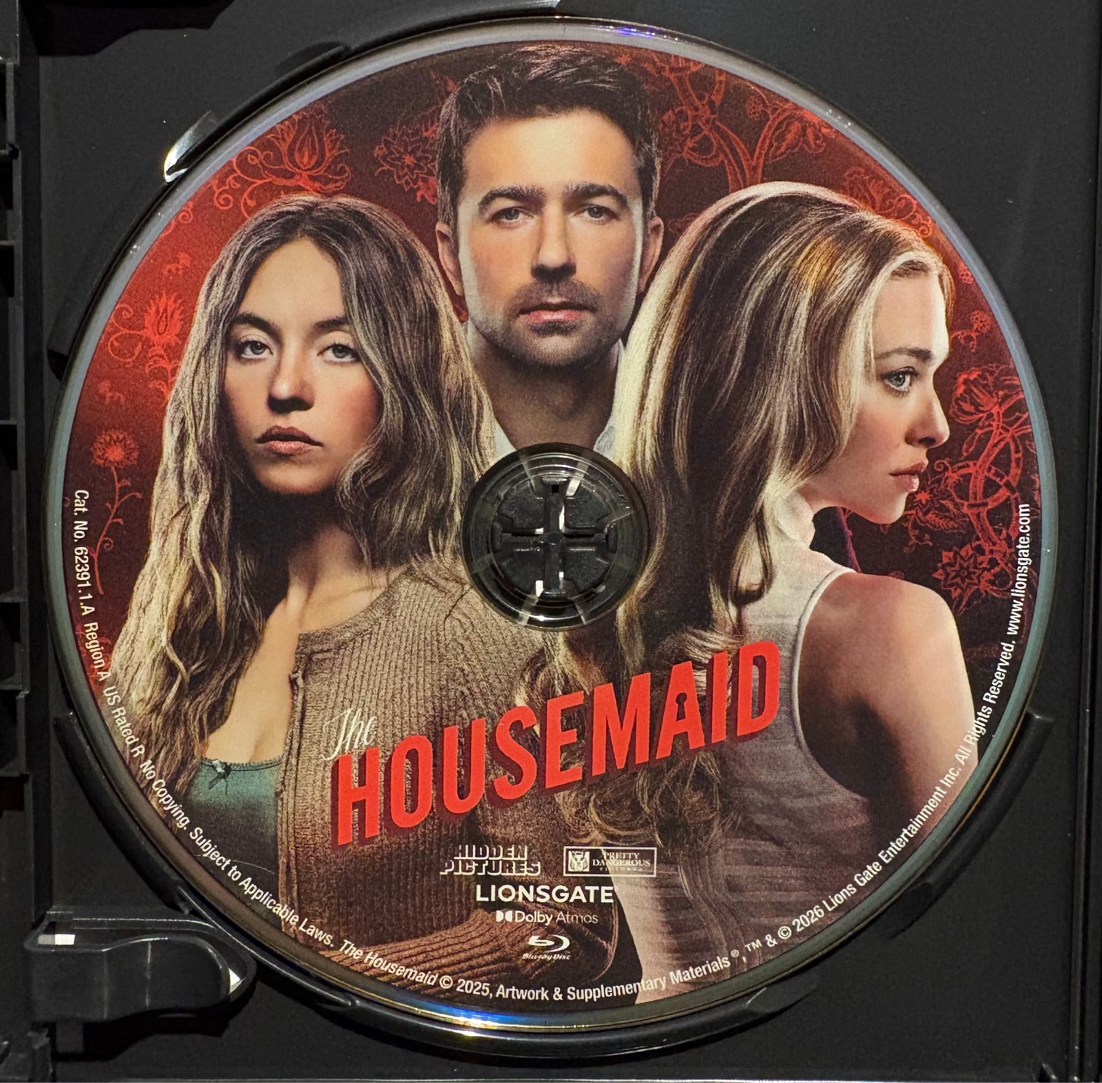 The Housemaid (Blu-ray, 2026) Sydney Sweeney - Amanda Seyfried - Brandon Sklenar