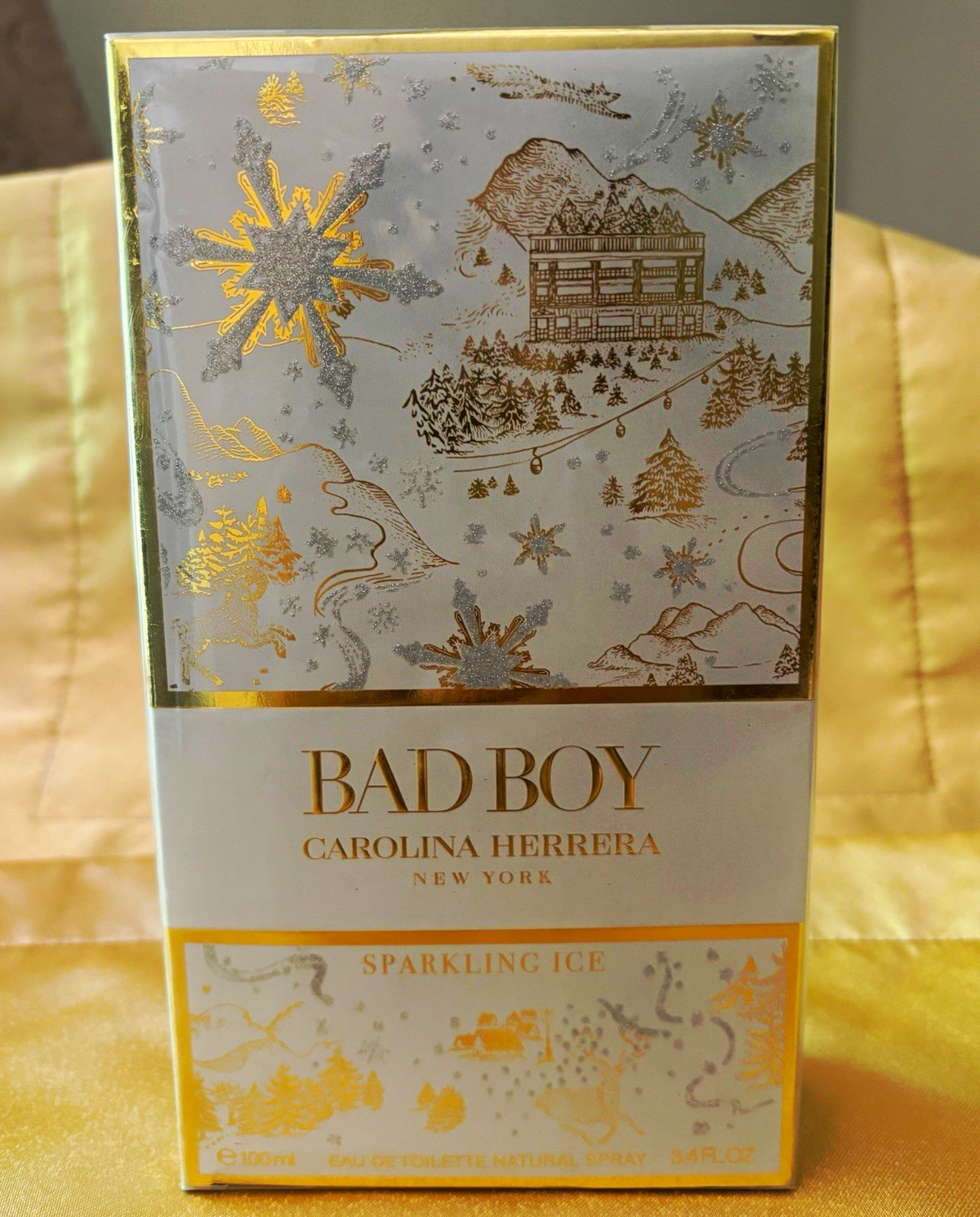Carolina Herrera Bad Boy Sparkling Ice Eau de Toilette Spray 3.4 fl oz