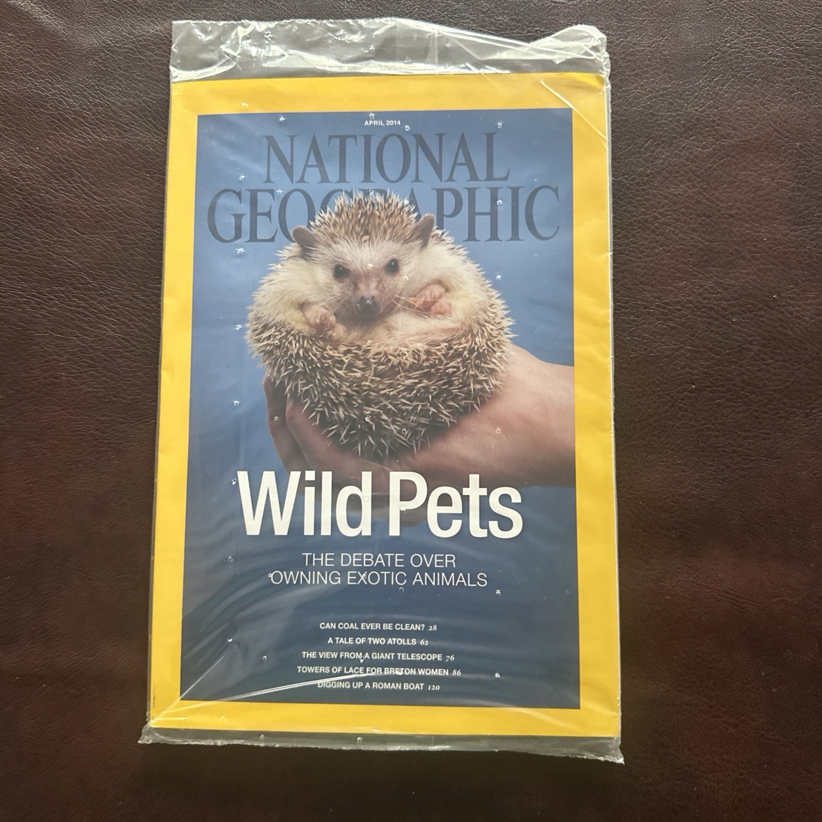 Vintage April 2014 National Geographic Journal Magazine Paperback Book SEALED Vintage April 2014 National Geographic Journal Magazine Paperback Book SEALED