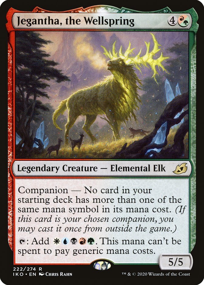 MTG Jegantha, the Wellspring (222/434) Ikoria Lair of Behemoths LP