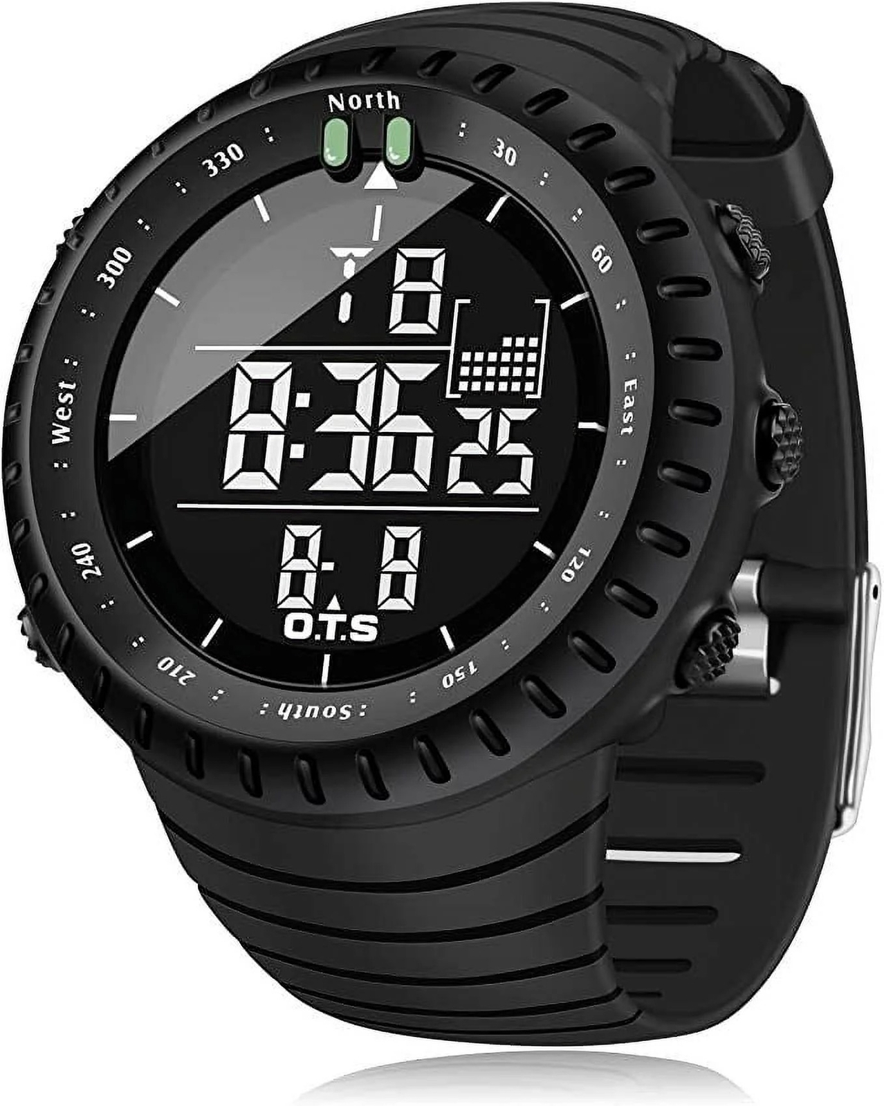 Men\'s Military Tactical LED Digital Sports Watch Backlight Wristwatch Waterproof