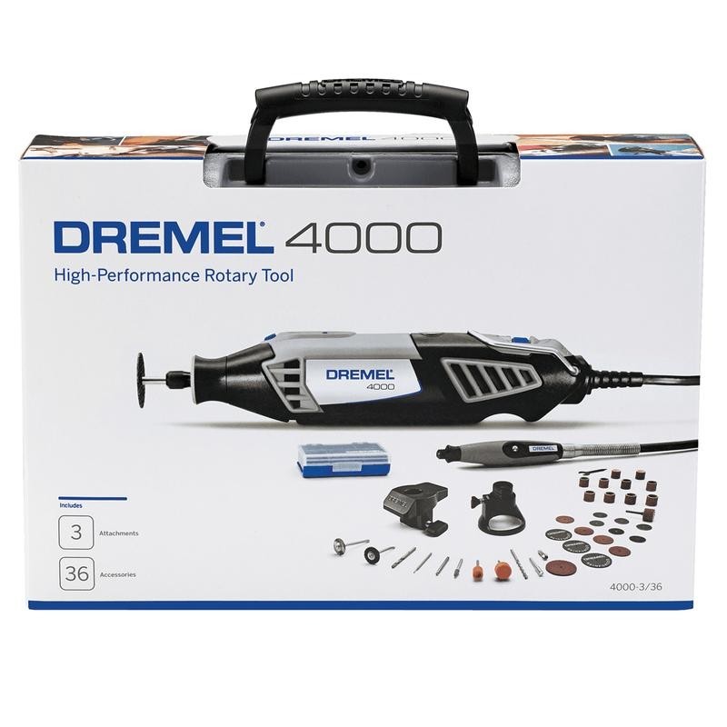 Dremel 4000 Variable Speed Corded Rotary Tool 1.6 Amp 5,000–35,000 RPM