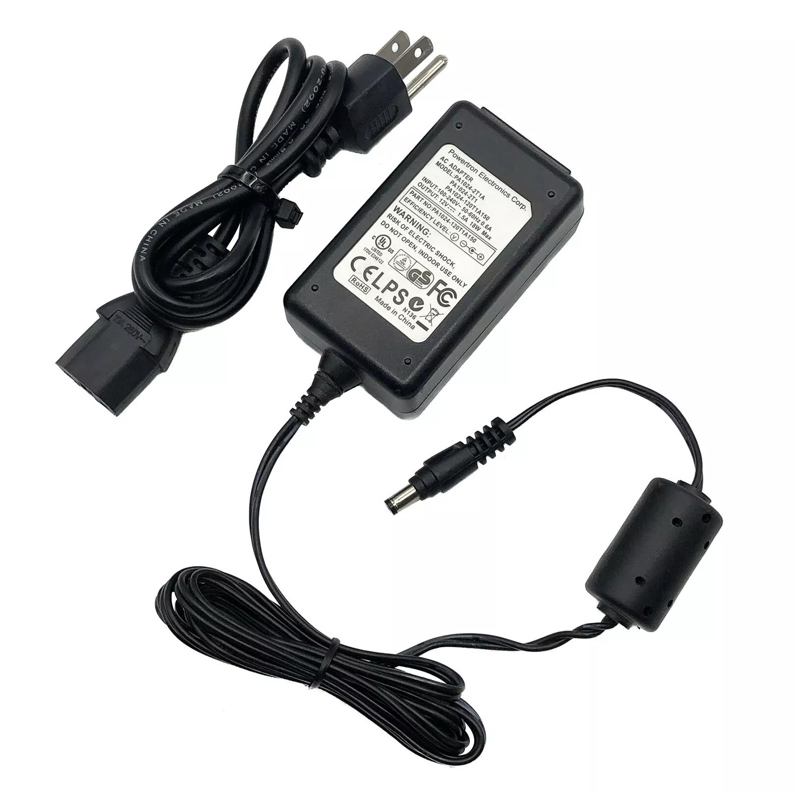 Genuine AC Adapter for Casio WK-6500 WK-6600 WK-7500 WK-7600 Digital Piano