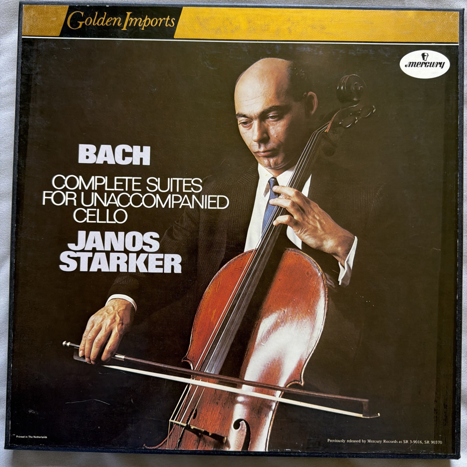 STARKER - MERCURY SRI 3-77002 - BACH  - UNACCOMPANIED CELLO SUITES N.1-6