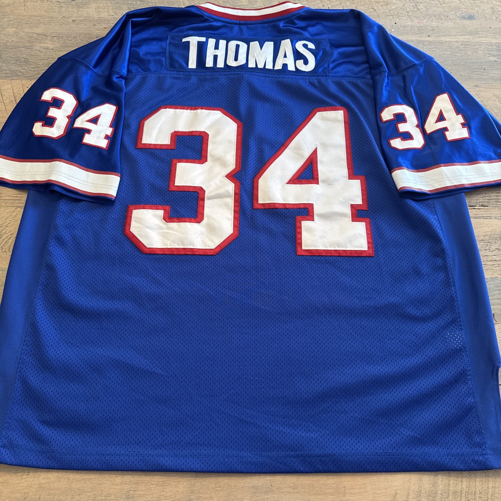 VTG 1994 Mitchell & Ness Buffalo Bills Thurman Thomas #34 Jersey Men\'s 56/3XL