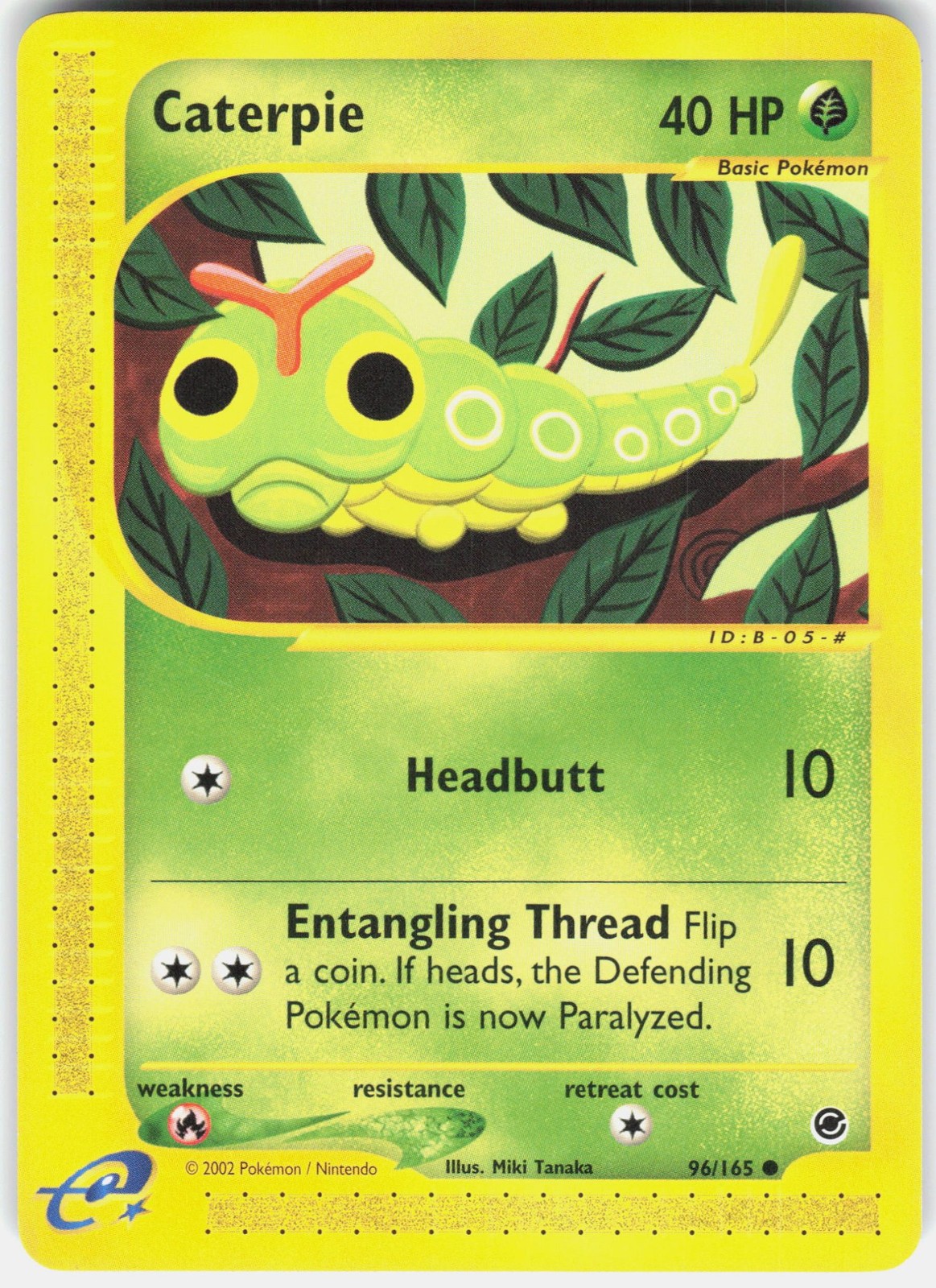 Caterpie Expedition 096/165 NM