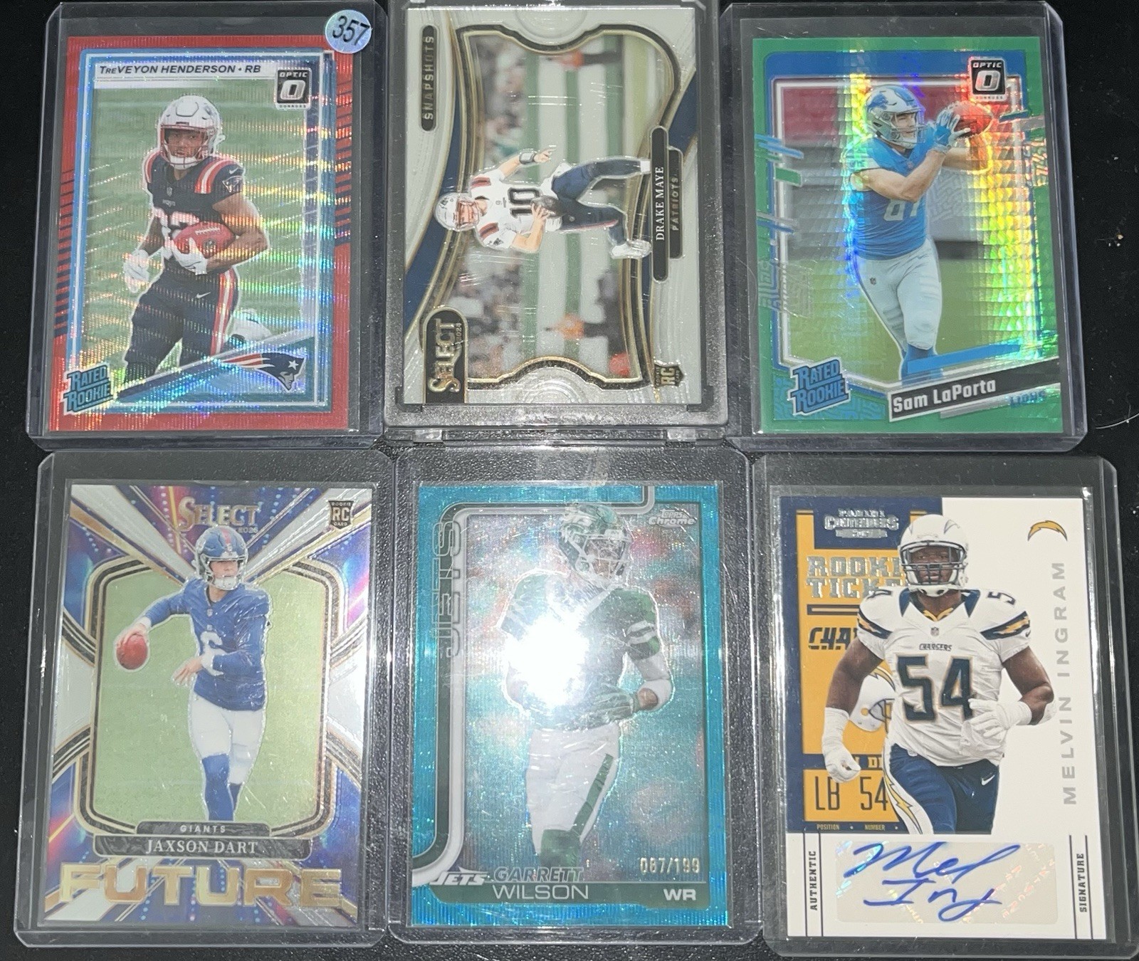 10 Random NFL Card Lot
