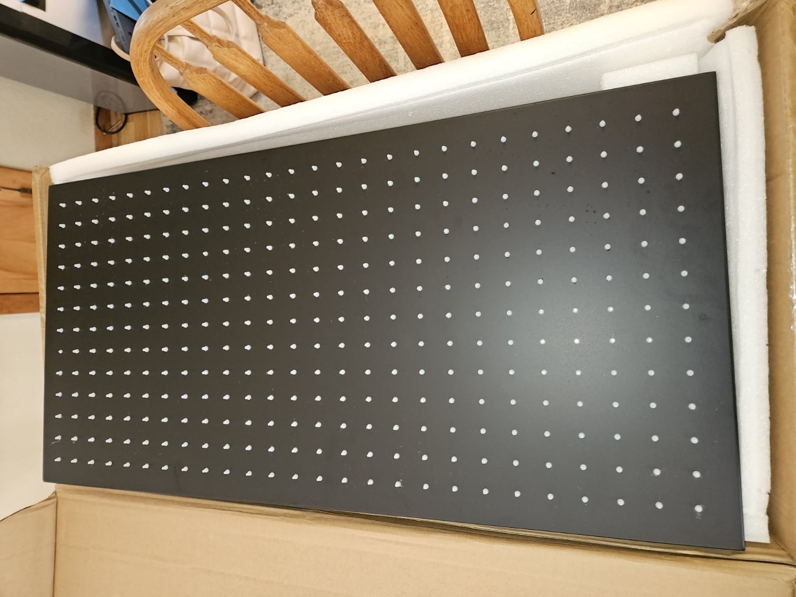 Luxury Large Ceiling Rectangle Rainfall Shower Head, 16x32inch High Pressure...