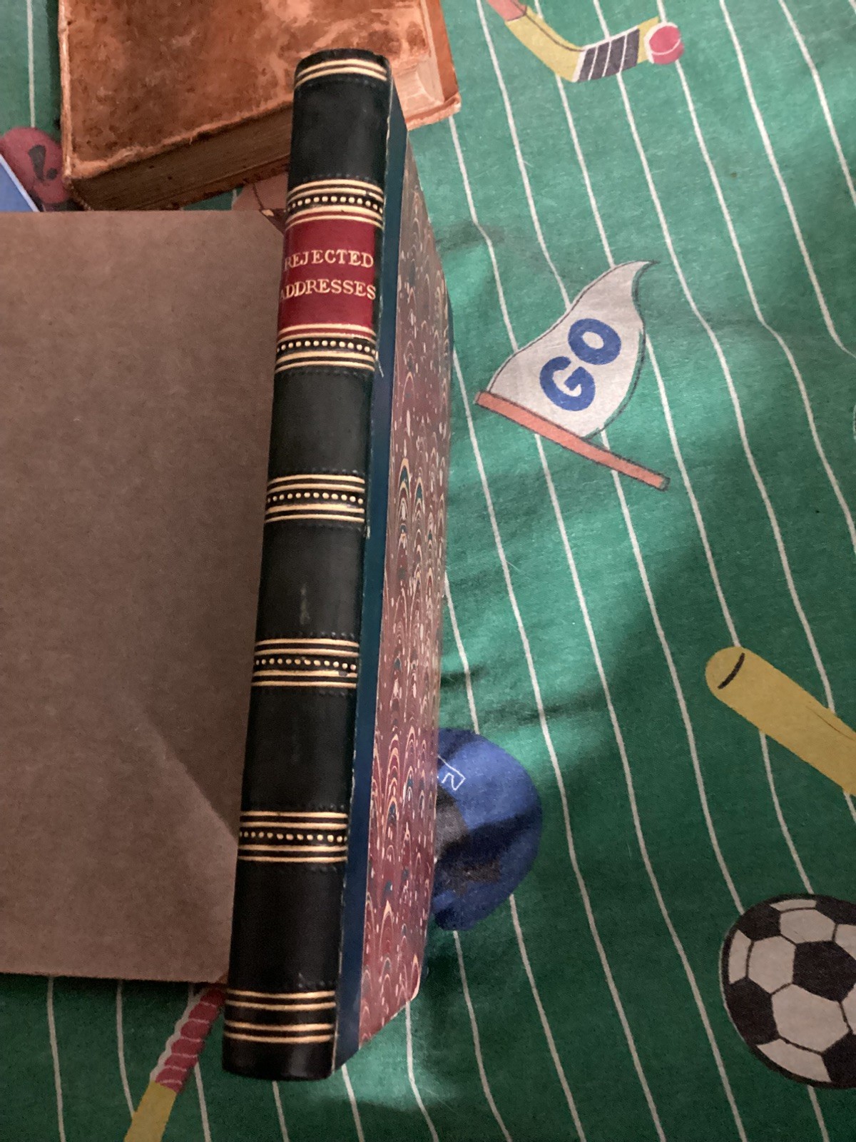 Leather Bound 1833 Book: Rejected Addresses by James and Horace Smith. VG Leather Bound 1833 Book: Rejected Addresses by James and Horace Smith. VG