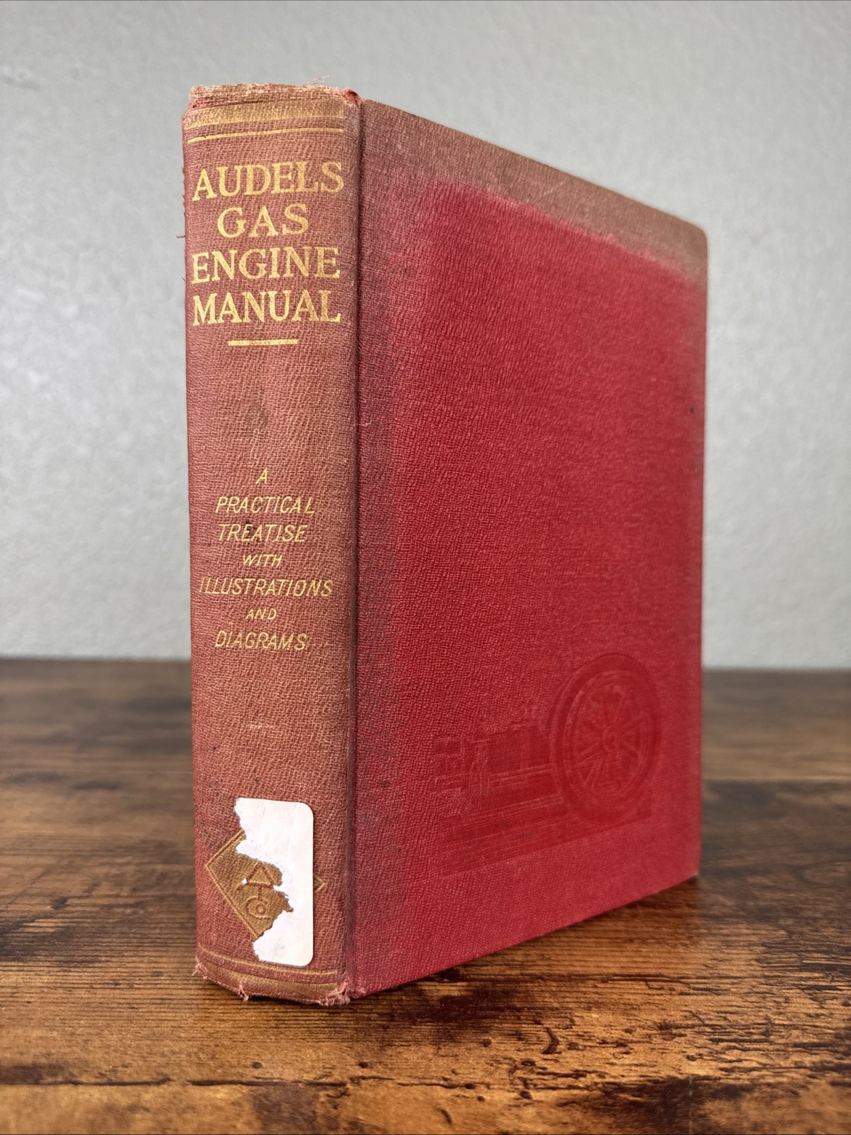Audels Gas Engine Manual Practical Treatise Relating to the Theory 1908 HC Audels Gas Engine Manual Practical Treatise Relating to the Theory 1908 HC