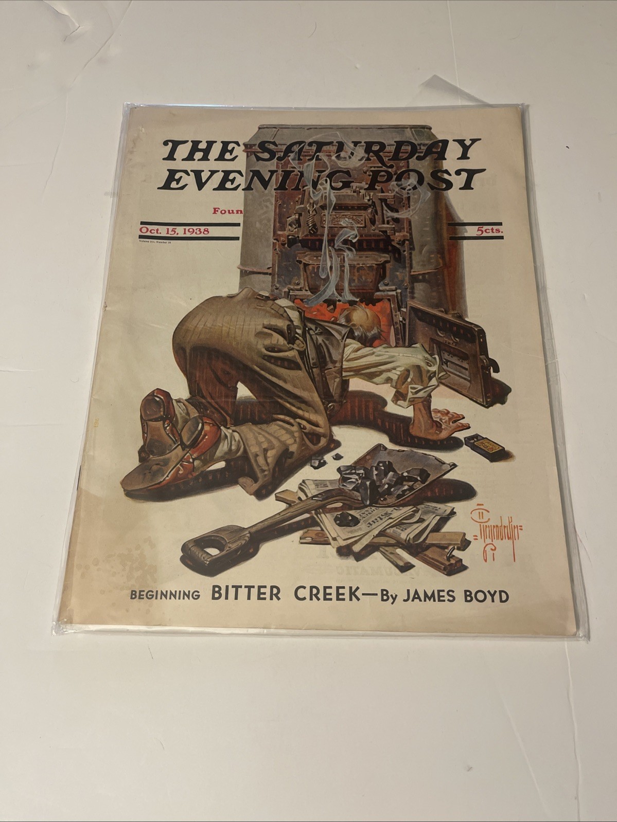 The Saturday Evening Post October 15, 1938 Complete Magazine Great Old Ad's