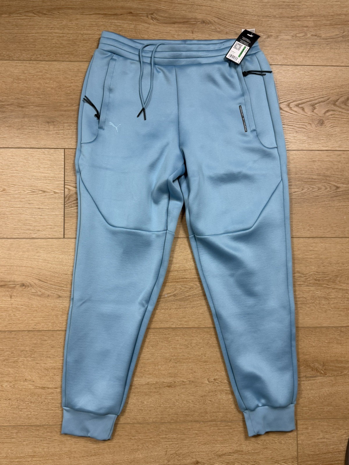 NWT $150.00 Puma X Mens Porsche Design Sweat Pants Blue Sz LARGE NWT $150.00 Puma X Mens Porsche Design Sweat Pants Blue Sz LARGE