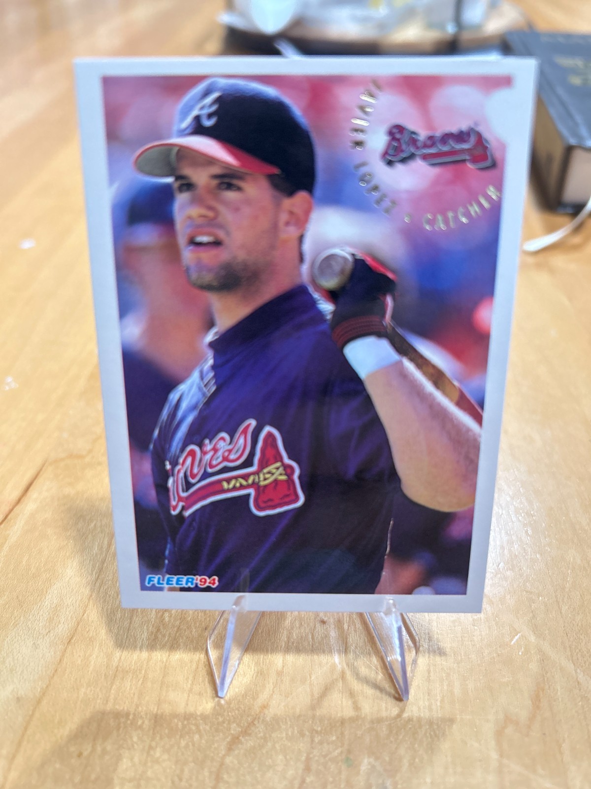 Javier Javy Lopez 1994 Fleer #364 2 Card Min Read Desc
