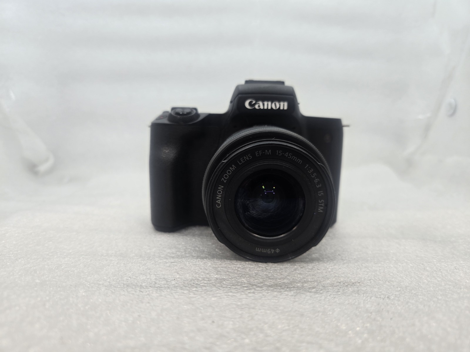 Canon EOS M50 Mark II Camera 0.25m/0.8ft lens FOR PARTS FAST  c