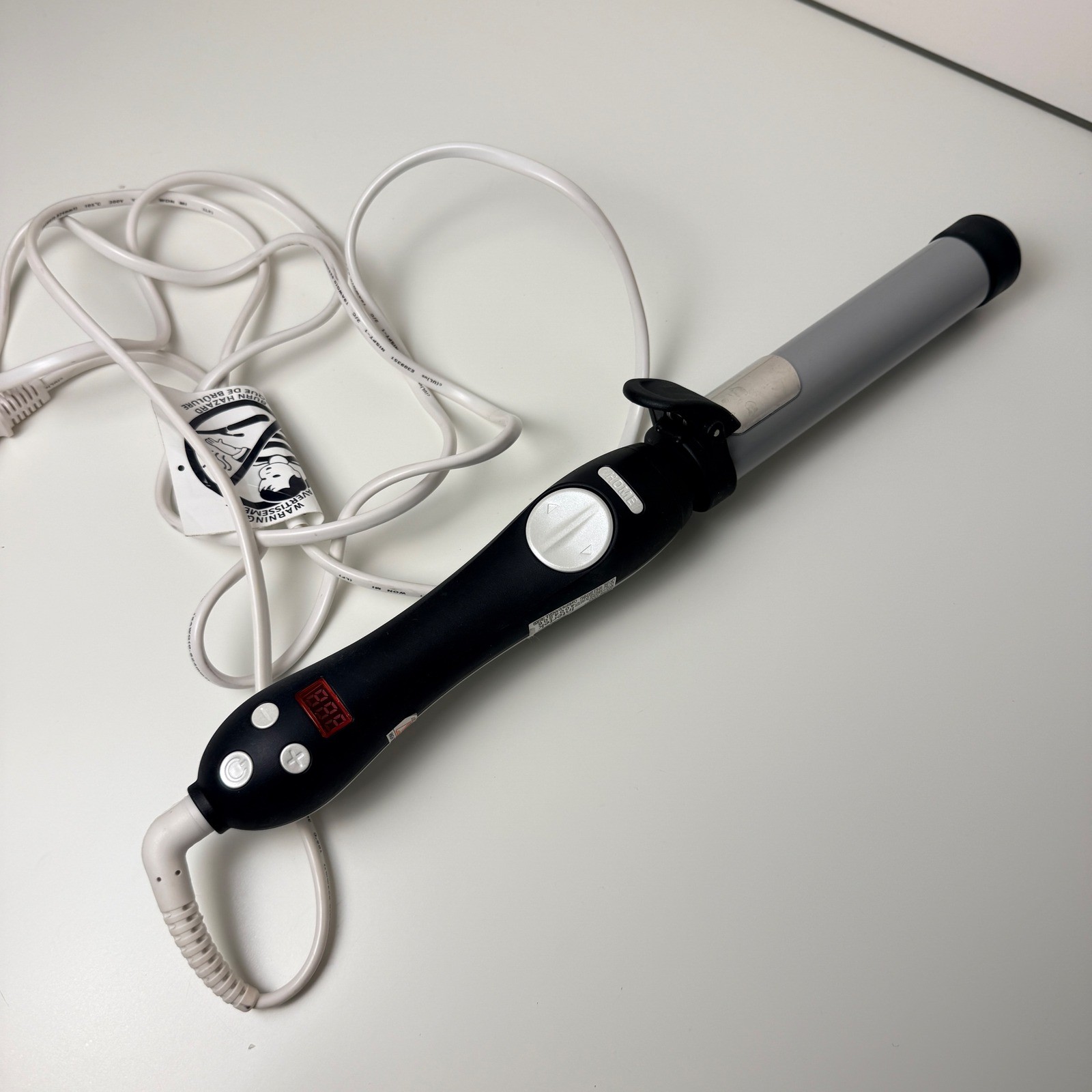 Beachwaver S1.25 Curling Iron 1.25 Inch Barrel Digital Temp Control TESTED Beachwaver S1.25 Curling Iron 1.25 Inch Barrel Digital Temp Control TESTED
