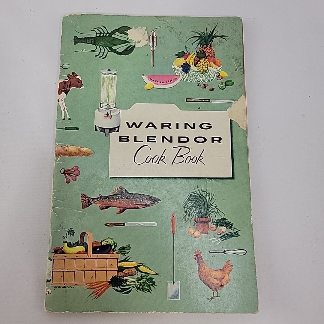 Vintage 1955 WARING BLENDOR Cookbook