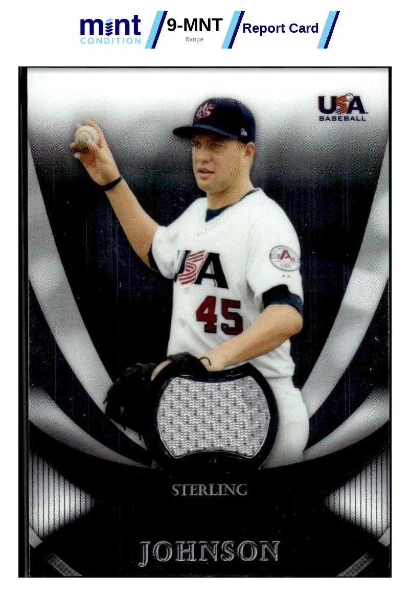 2010 BOWMAN STERLING BRIAN JOHNSON USAR-30 USA RELICS MCG 10 18U NATIONAL TEAM 2010 BOWMAN STERLING BRIAN JOHNSON USAR-30 USA RELICS MCG 10 18U NATIONAL TEAM