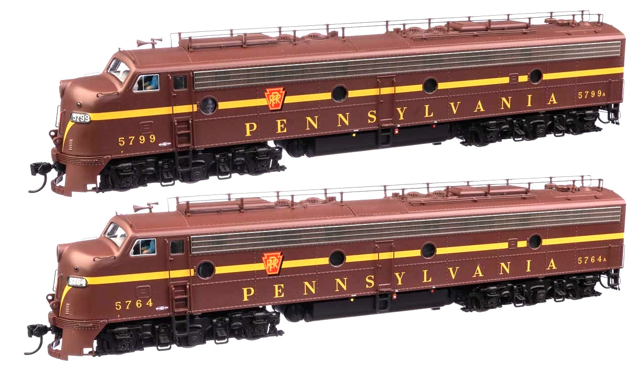 Walthers Proto HO Scale ~ EMD E8 A-A ~ DC Version ~ Pennsylvania PRR ~ 920-49903