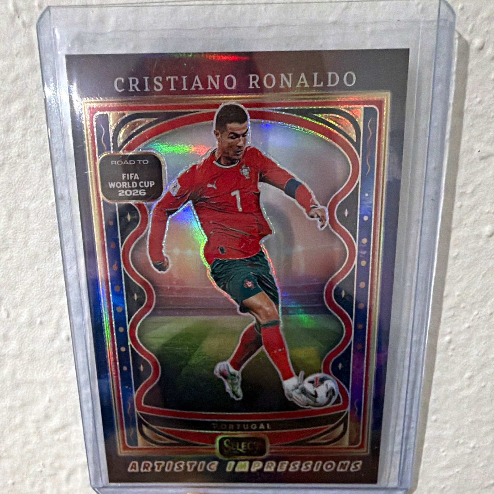 Panini 2025-26 Select Road to FIFA World Cup Artistic Impressions Ronaldo #7