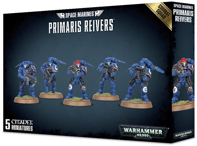 5 Reivers Primaris Space Marines Combat Squad NO BOX Warhammer 40K Astartes