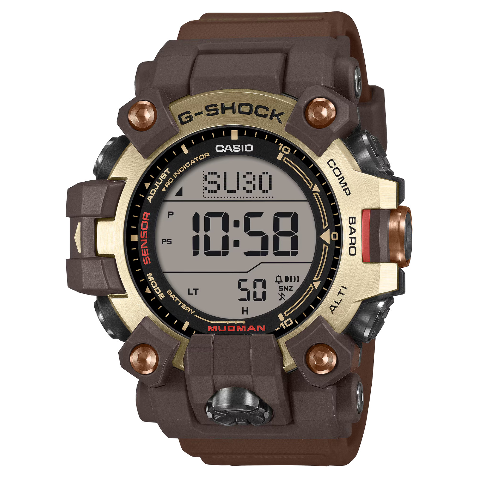 CASIO G-SHOCK MUDMAN GW-9500MH-5JF Master in Horizon Gold Solar Radio New w/ Box