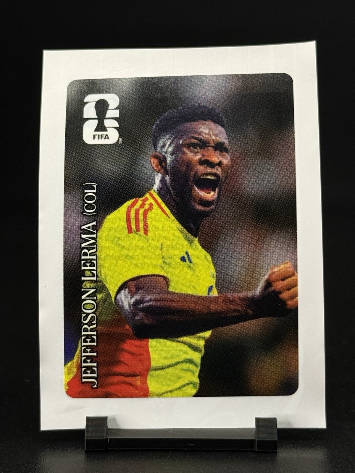 2026 Panini FIFA World Cup Stickers Coca-Cola Jefferson Lerma (Columbia) #CC6 NM 2026 Panini FIFA World Cup Stickers Coca-Cola Jefferson Lerma (Columbia) #CC6 NM