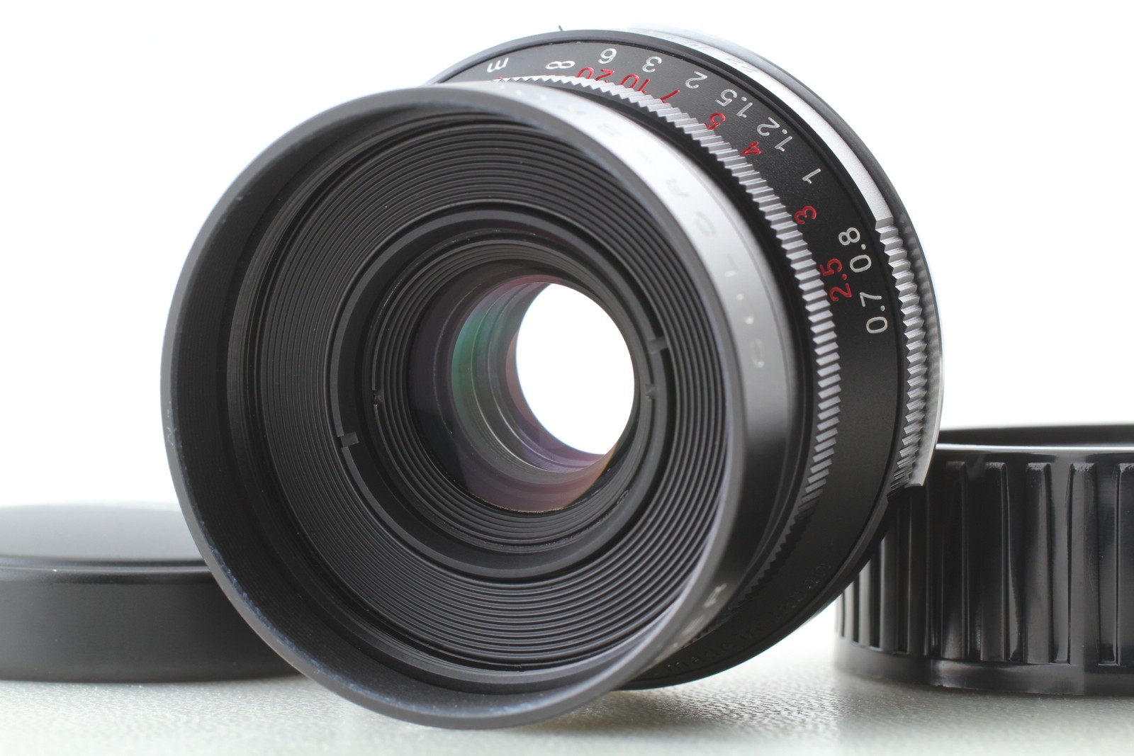 Rare VM [Near Mint + Hood] Voigtlander COLOR SKOPAR 35mm F2.5 MC C Classic JAPAN