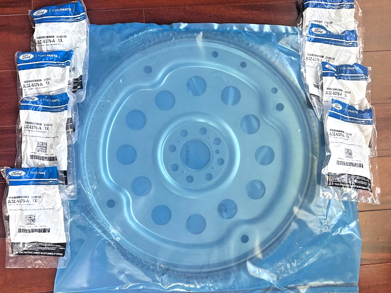 Brand New 2018-2026  Genuine Ford 5.0L Coyote 10R80 Auto Flexplate and Bolts
