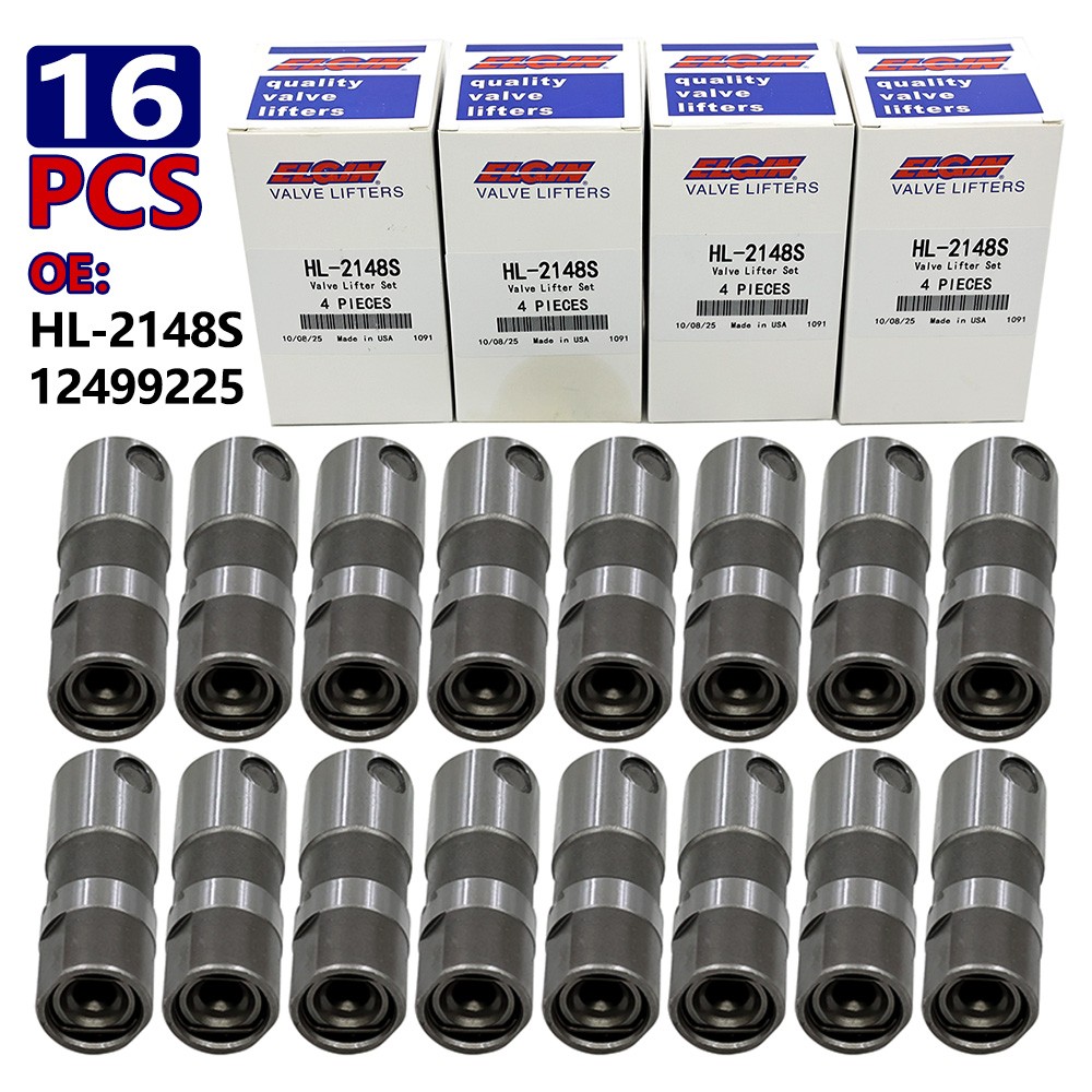 16 Hydraulic Roller Lifters For GM Chevy LS1 LS2 LS3 LS7 4.8L-6.0L 12499225 16 Hydraulic Roller Lifters For GM Chevy LS1 LS2 LS3 LS7 4.8L-6.0L 12499225