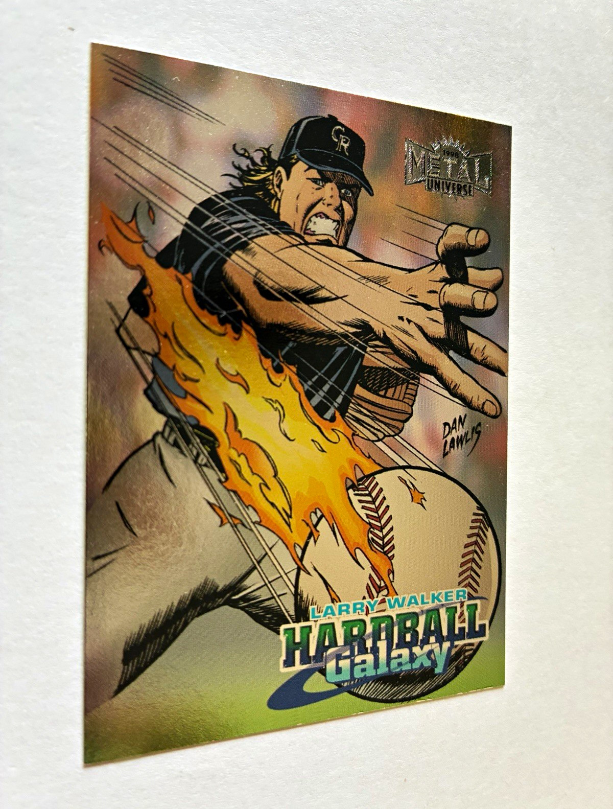 Fleer SkyBox 1998 Metal Universe Hardball Galaxy HOF Larry Walker #217 Rockies