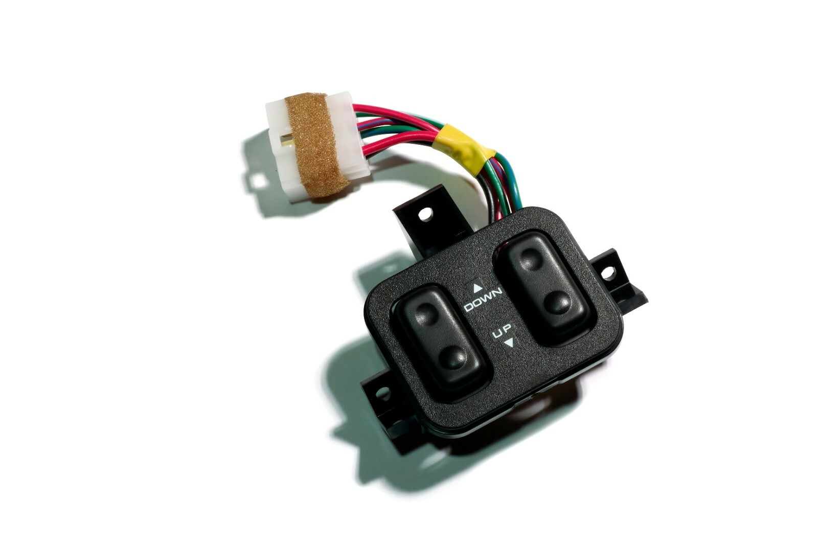 OEM 1990-97 Mazda Miata Black Power Window Switch Auto Transmission NA036635000
