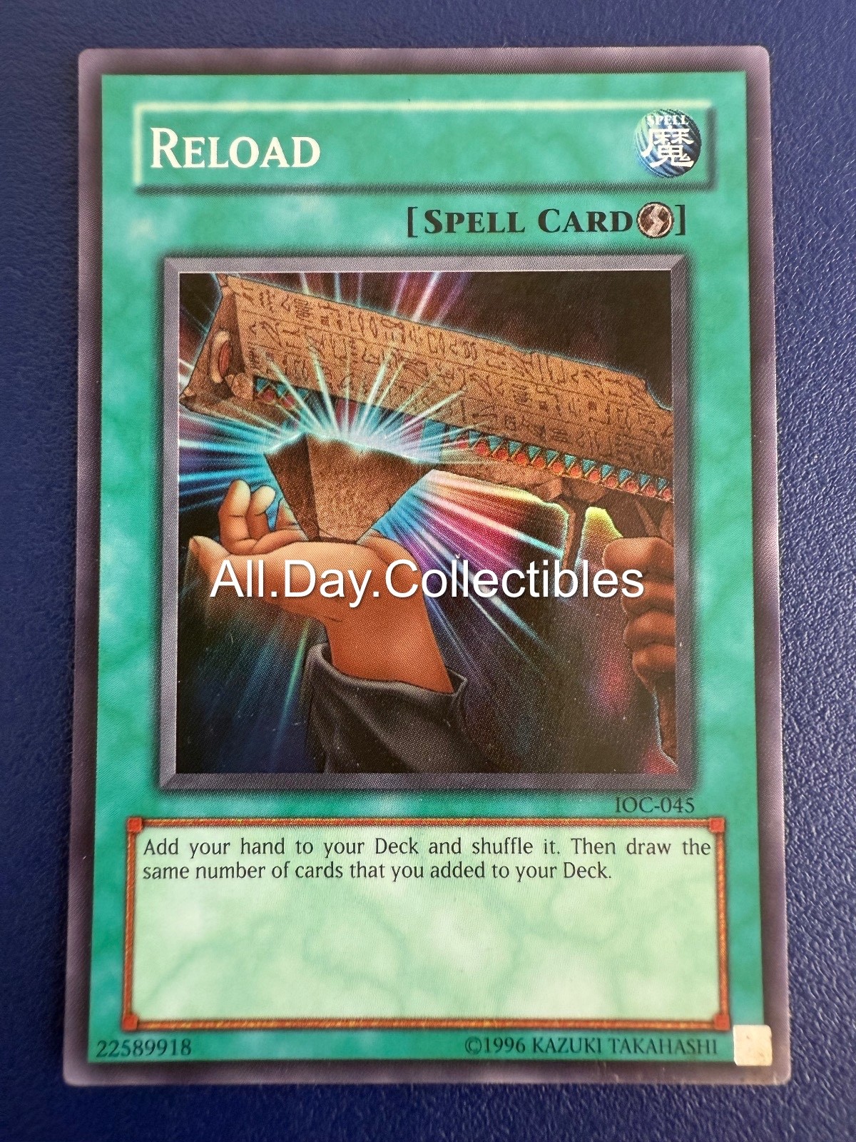 Reload IOC-045 (Original) Invasion of Chaos Yu-Gi-Oh Unl - NM - #1 K3 Reload IOC-045 (Original) Invasion of Chaos Yu-Gi-Oh Unl - NM - #1 K3