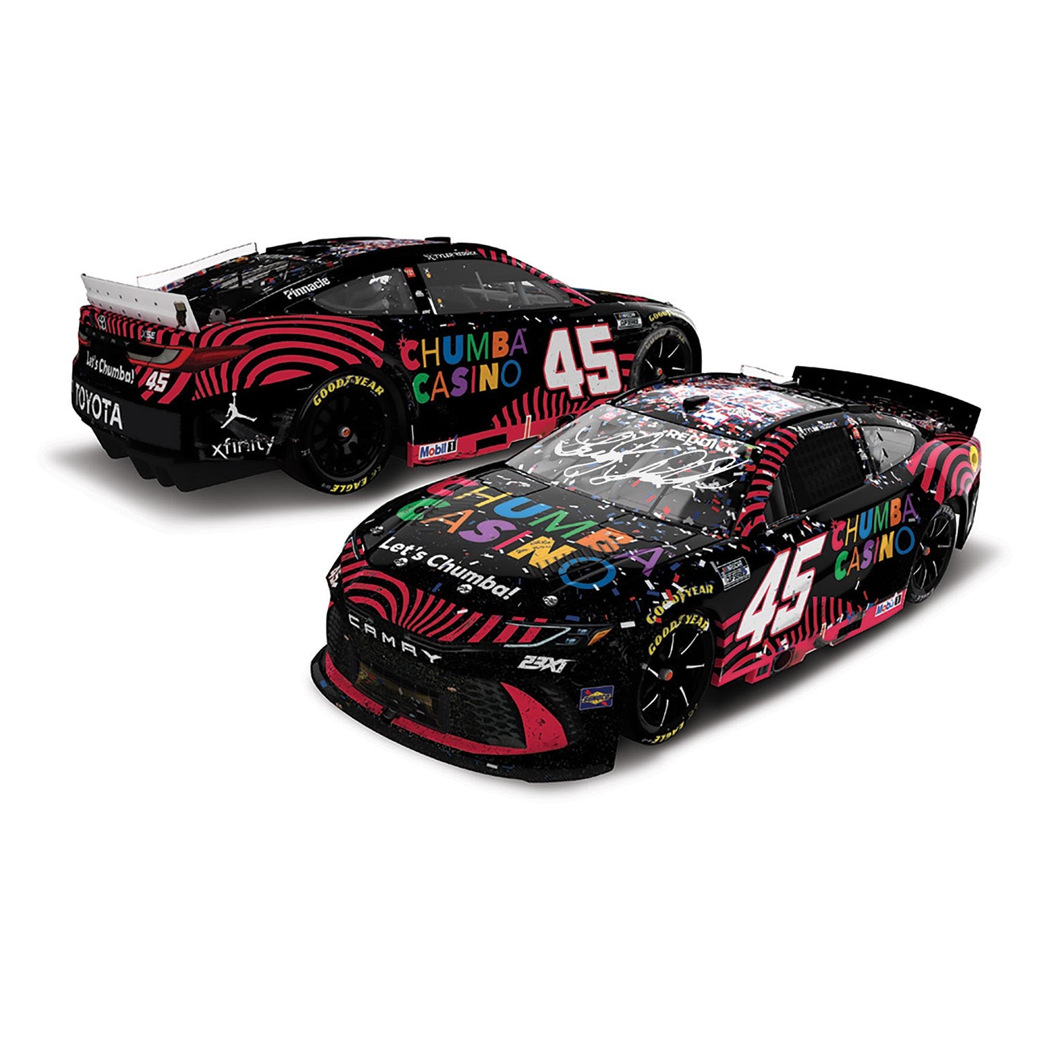 Tyler Reddick Autographed Daytona 500 Race Win 1:24 Standard 2026 Diecast Car Tyler Reddick Autographed Daytona 500 Race Win 1:24 Standard 2026 Diecast Car