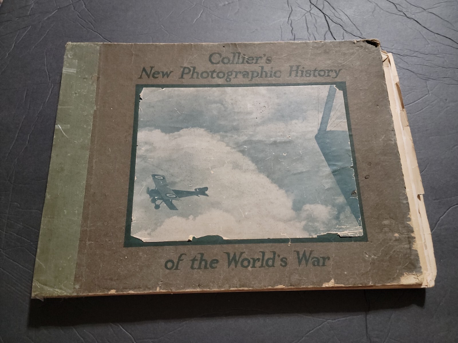 Vintage 1919 Collier’s New Photographic History Of The World’s War Vintage 1919 Collier’s New Photographic History Of The World’s War