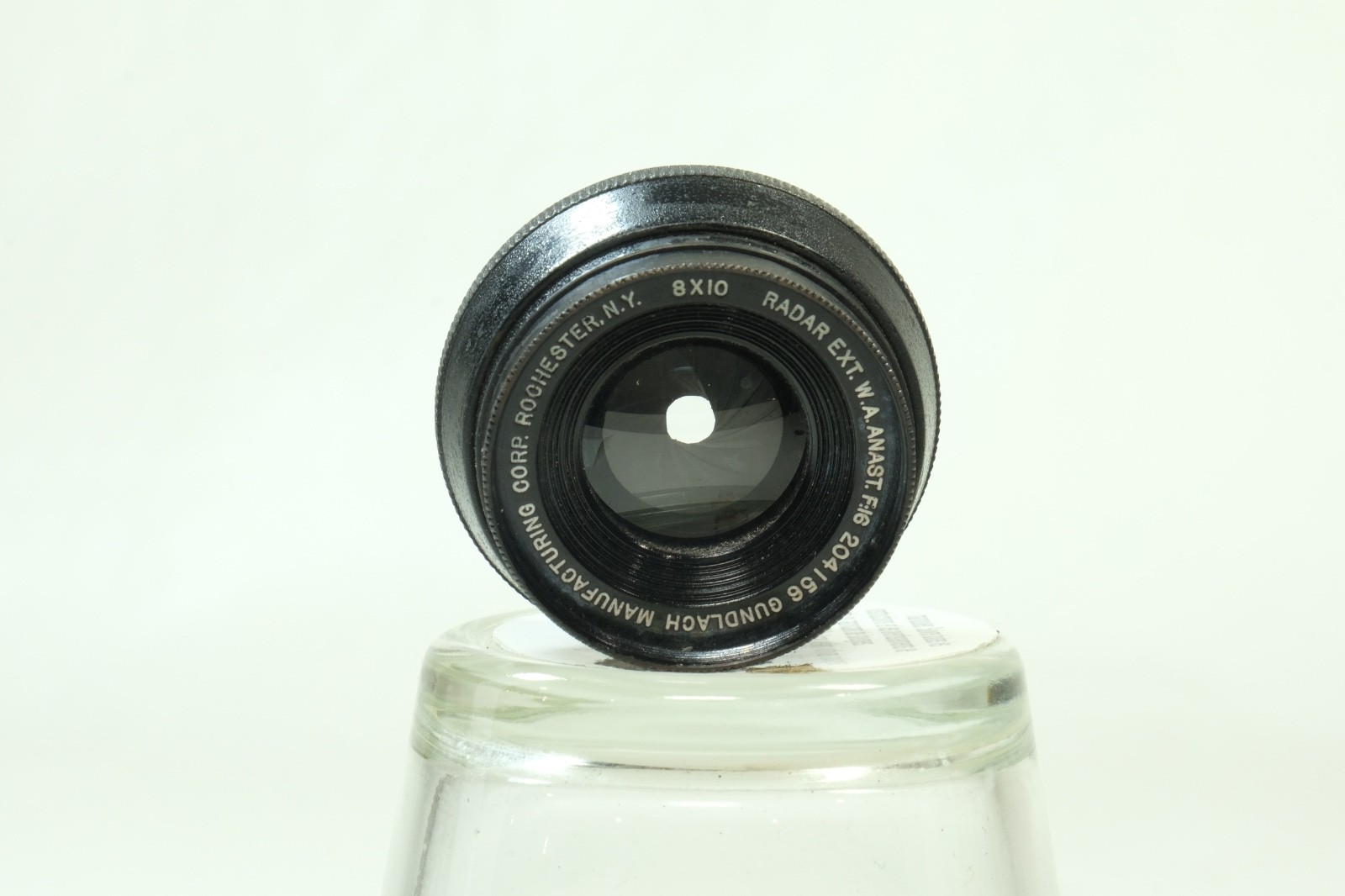 Gundlach 6 1/4 inch F16 Radar EXT WA lens for 8X10