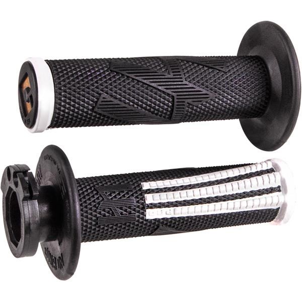 ODI EMIG2 PRO Lock On V2 Grip Black White For Motocross Enduro Motorcycles