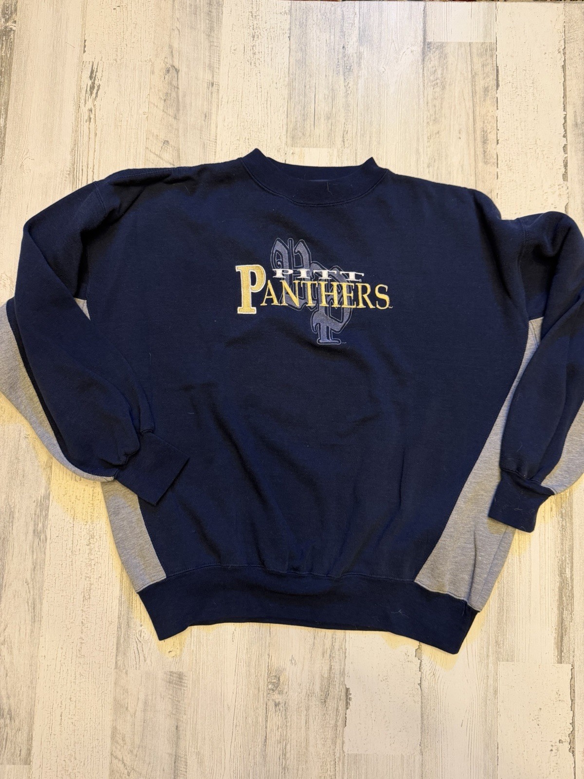 Vintage Crable Sportswear Pittsburgh Panthers Crew Neck Size L 