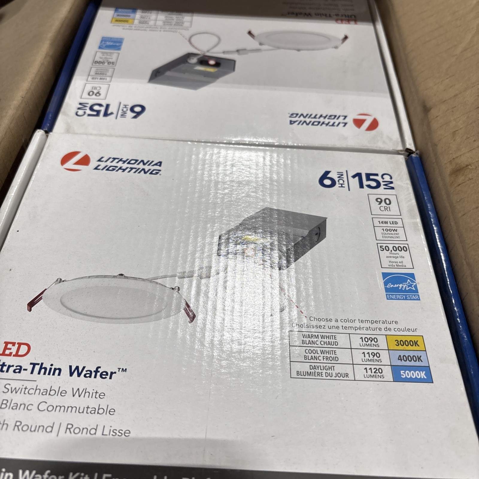 Lithonia Lighting WF6 LED 30K40K50K 90CRI MW M6 6\ Lithonia Lighting WF6 LED 30K40K50K 90CRI MW M6 6\